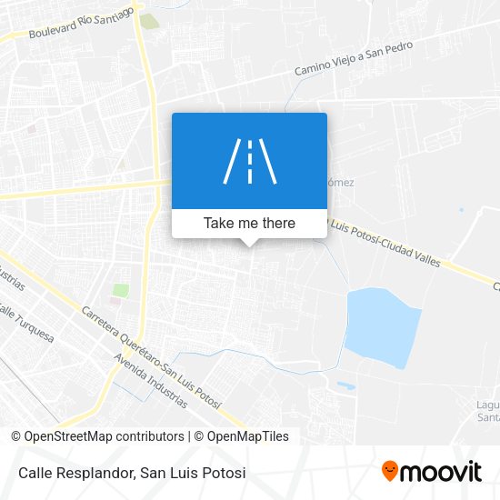 Calle Resplandor map