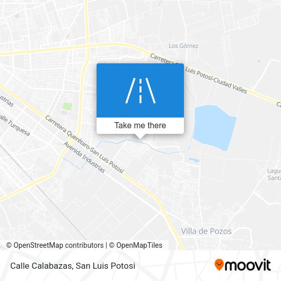 Calle Calabazas map