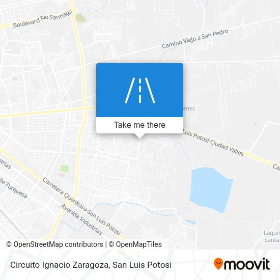 Mapa de Circuito Ignacio Zaragoza