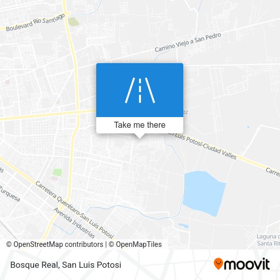 Bosque Real map