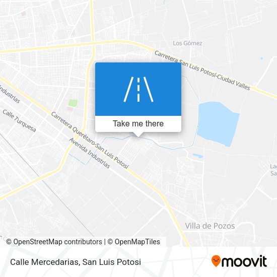 Calle Mercedarias map