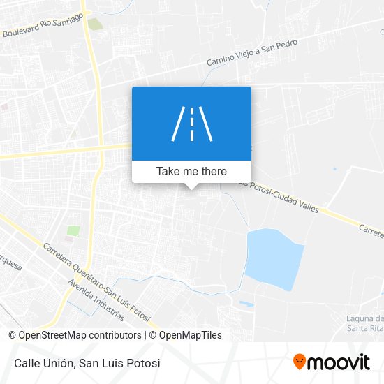 Calle Unión map