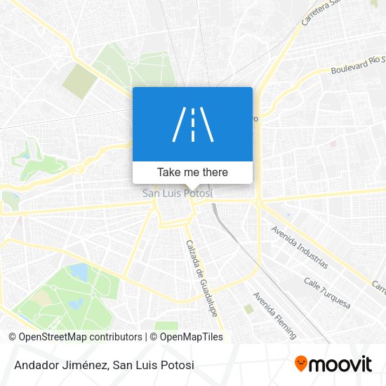 Andador Jiménez map