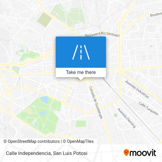 Calle Independencia map