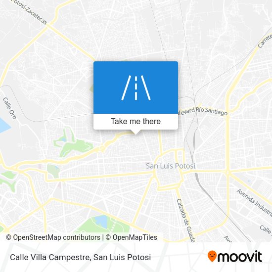 Calle Villa Campestre map