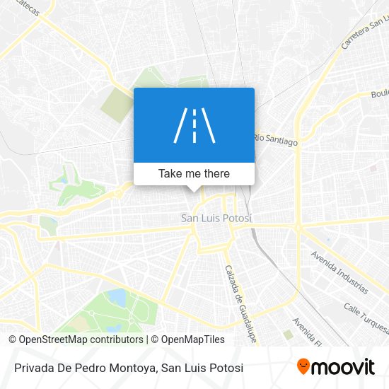 Privada De Pedro Montoya map