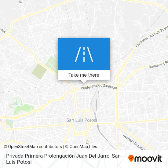 Privada Primera Prolongación Juan Del Jarro map