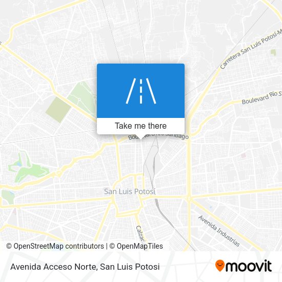 Avenida Acceso Norte map