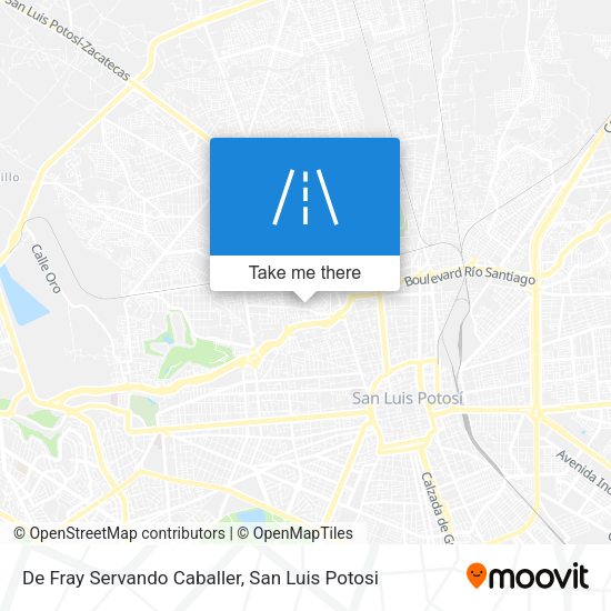 Mapa de De Fray Servando Caballer