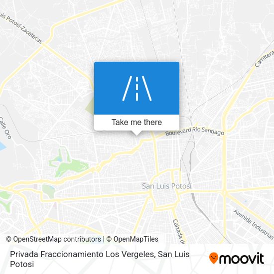 Privada Fraccionamiento Los Vergeles map