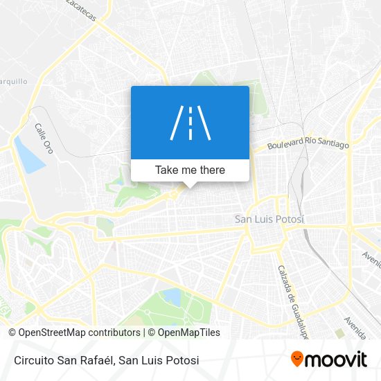 Mapa de Circuito San Rafaél