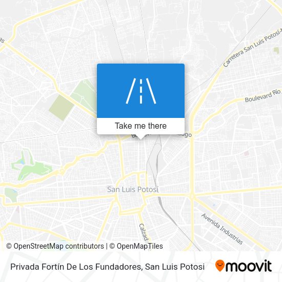 Privada Fortín De Los Fundadores map