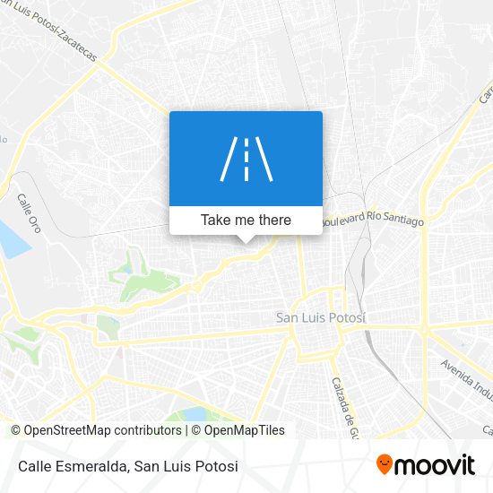 Calle Esmeralda map