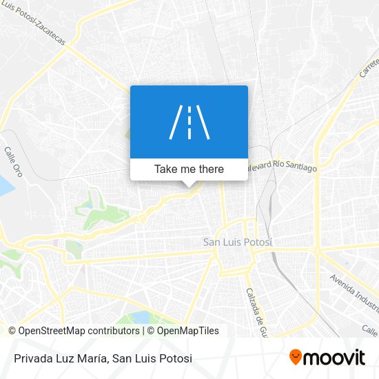 Mapa de Privada Luz María