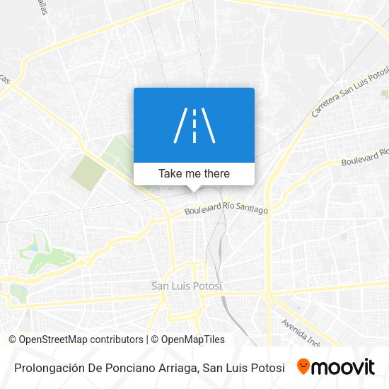 Prolongación De Ponciano Arriaga map