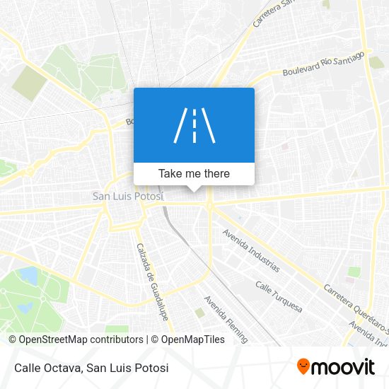 Calle Octava map