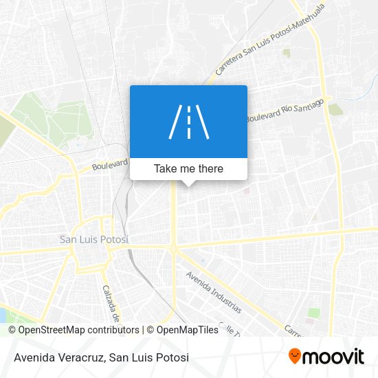 Avenida Veracruz map