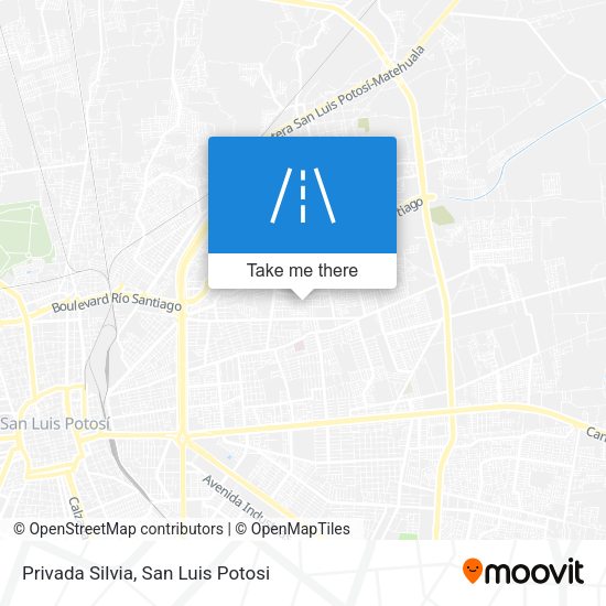 Privada Silvia map