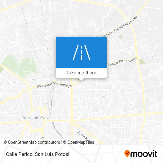 Calle Perico map