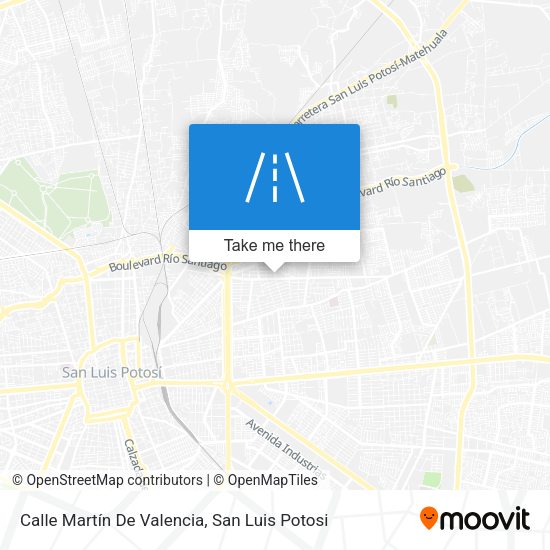 Calle Martín De Valencia map