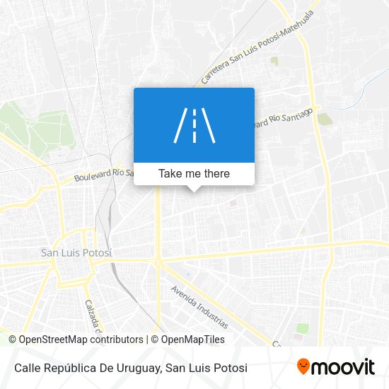 Calle República De Uruguay map