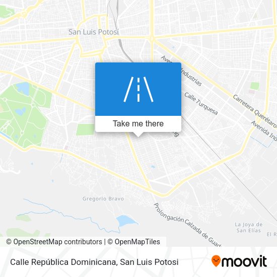 Calle República Dominicana map