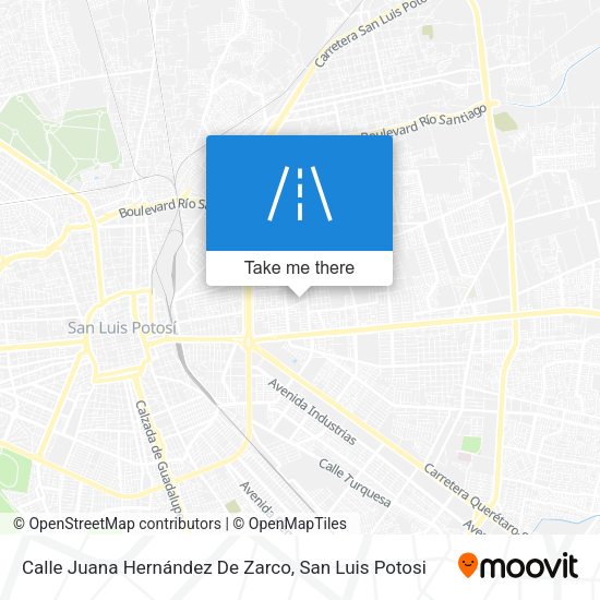 Calle Juana Hernández De Zarco map