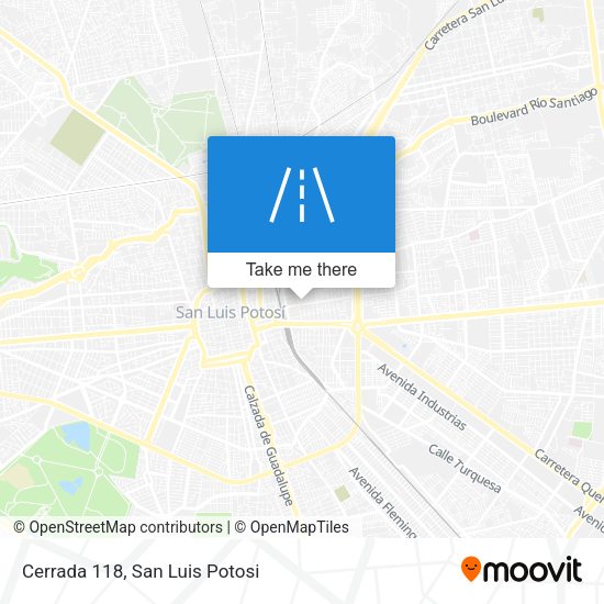 Cerrada 118 map