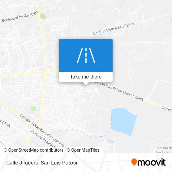 Calle Jilguero map