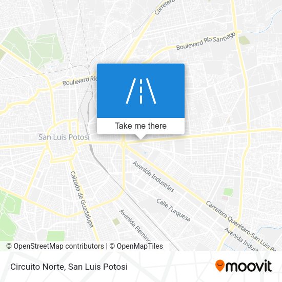 Circuito Norte map