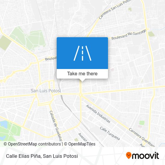 Mapa de Calle Elías Piña