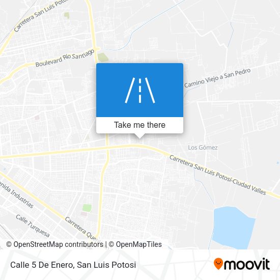 Calle 5 De Enero map