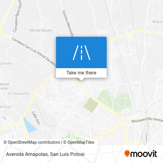 Avenida Amapolas map