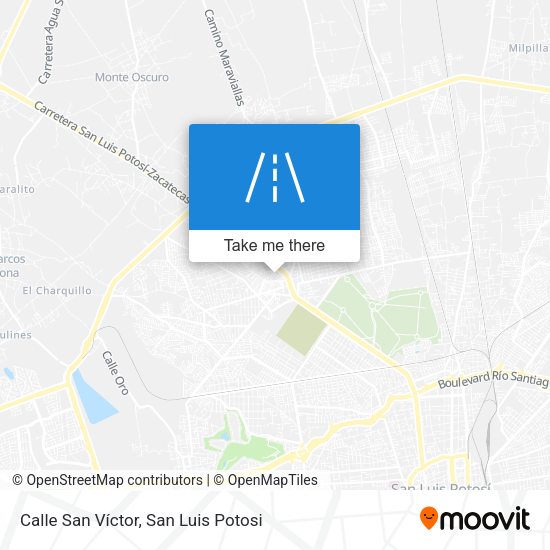 Mapa de Calle San Víctor