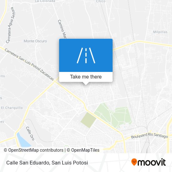 Mapa de Calle San Eduardo