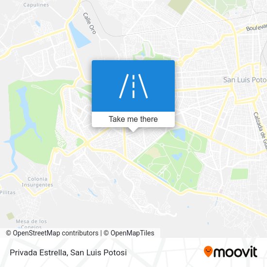 Mapa de Privada Estrella