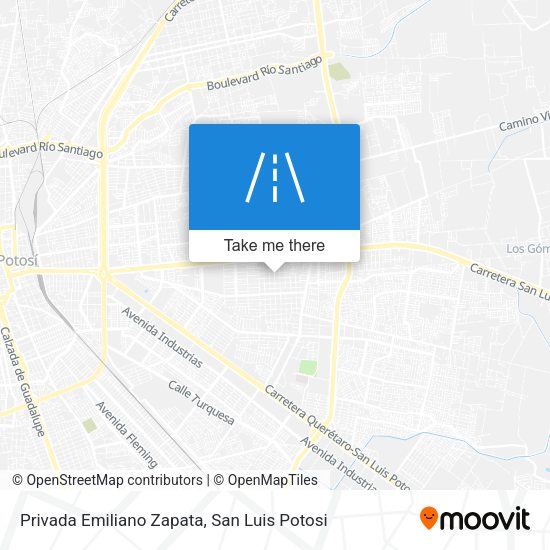 Privada Emiliano Zapata map