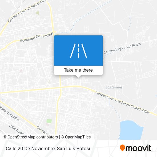 Mapa de Calle 20 De Noviembre