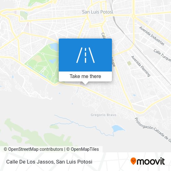 Mapa de Calle De Los Jassos