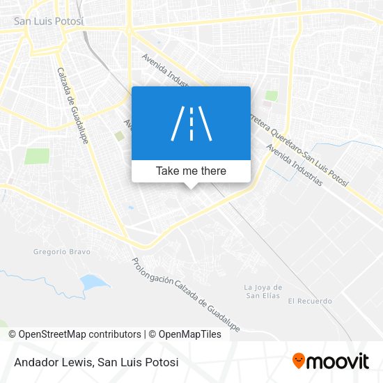Andador Lewis map