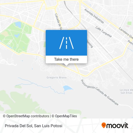 Mapa de Privada Del Sol