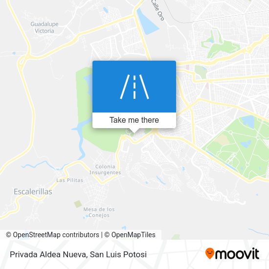 Privada Aldea Nueva map