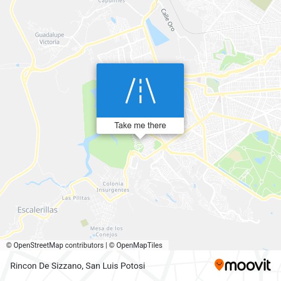 Rincon De Sizzano map
