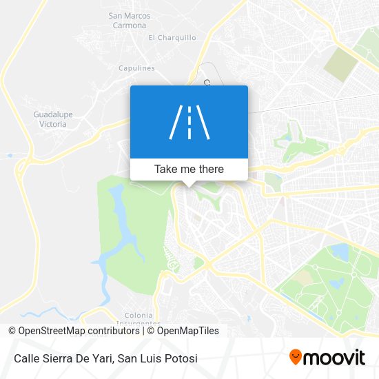 Calle Sierra De Yari map