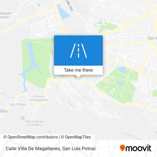 Mapa de Calle Villa De Magallanes
