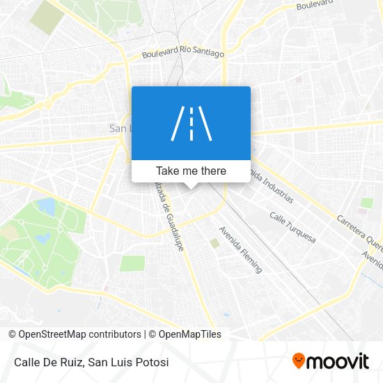 Calle De Ruiz map