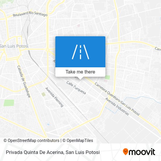 Privada Quinta De Acerina map