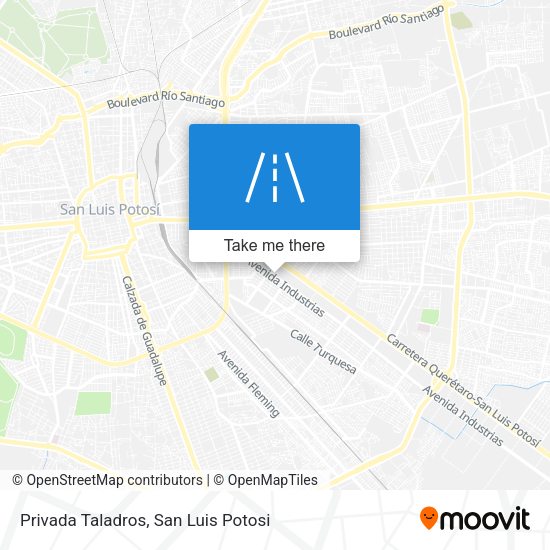 Privada Taladros map