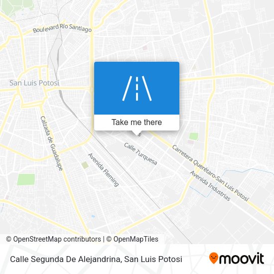 Mapa de Calle Segunda De Alejandrina