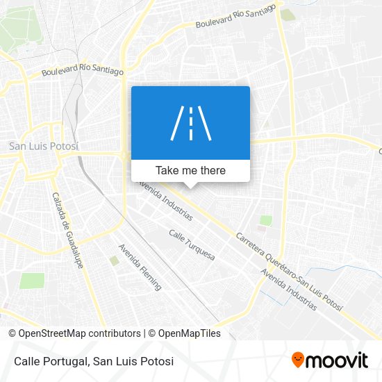 Calle Portugal map